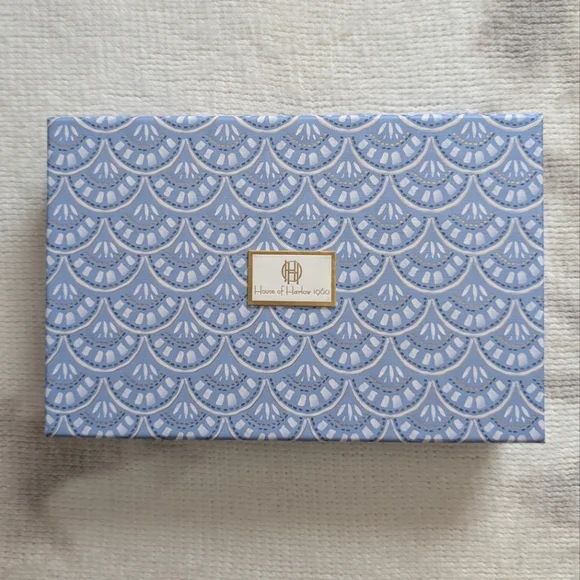 House of Harlow 1960 Bag Charm Necklace Glass Stones Celestial Hearts Stars - Picture 4 of 13